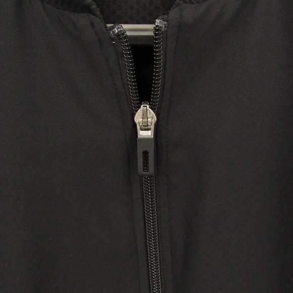 Adidas Aeroready Black Zipper Front Jacket Unisex M - Picture 9 of 16